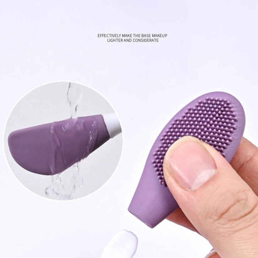 Deep Exfoliating Face Cleanser – Removes Black Heads, Silicone Brush for Smooth, Glowing Skin