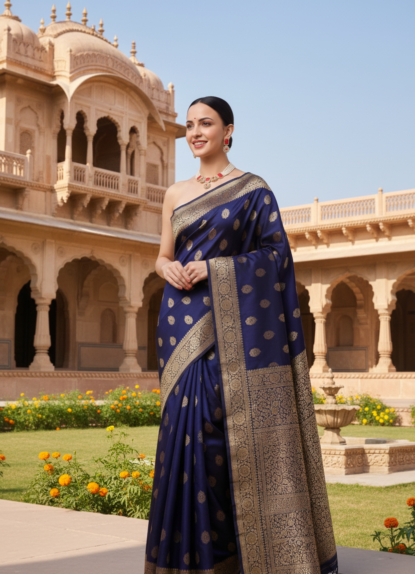 Vibrant Coral Red Stone & Pearl Bridal Necklace Set with Earrings